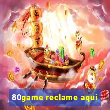 80game reclame aqui